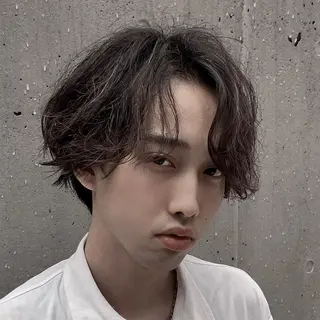 パーマ メンズ メンズ縮毛矯正 ♠️店長下平隼人のヘアスタイル