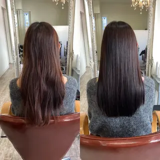 セミロング 【髪質改善】 Wakanaのヘアスタイル