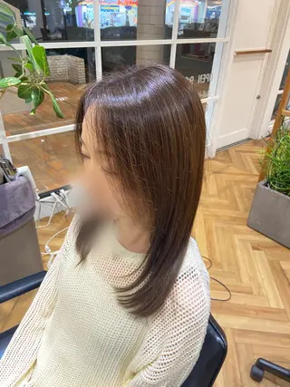 ミディアム カラー 小林 駿介のヘアスタイル