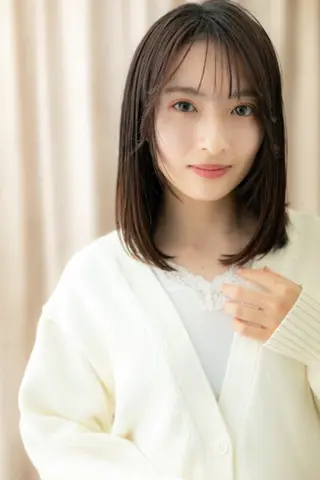 セミロング カラー 似合わせスタイル🫧 木村夏暢のヘアスタイル