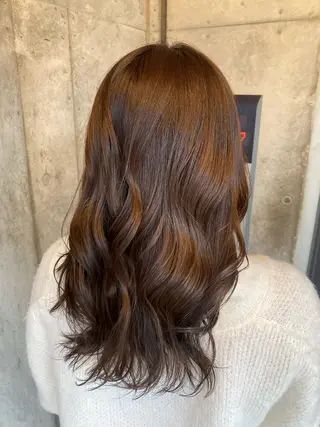 ロング カラー 横浜美容室／暖色系 michika🌹のヘアスタイル