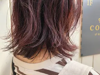 カラー パーマ 井上 舞のヘアスタイル