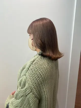 ミディアム カラー CURIO/南船場 /RIN💈🍎のヘアスタイル