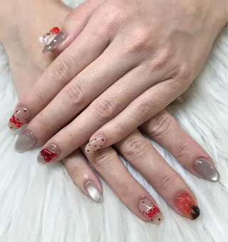 ネイル nailcute 亀有  豊田のネイルデザイン
