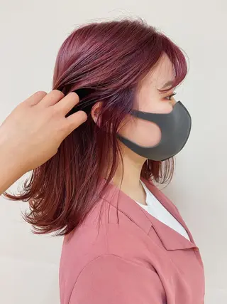 セミロング カラー 【カラーリスト】 Likka.のヘアスタイル