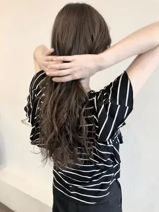 ロング カラー Hair make VERDA所属・宮下 耕平のヘアスタイル