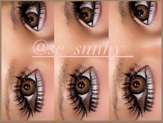 マツエク・マツパ SESUNNY セサ二ー　SAYAのマツエク・マツパデザイン