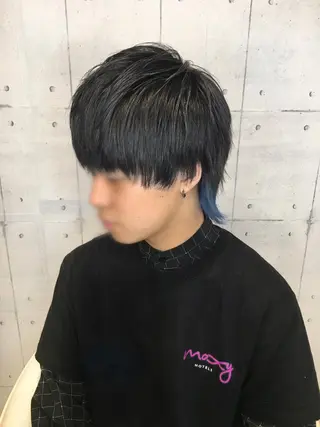 カラー メンズ 韓・中華美女ヘア 🇰🇷×🇨🇳のヘアスタイル