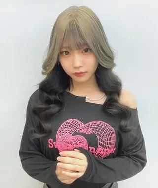 ロング 🇰🇷jisoo -ジス-🇰🇷のヘアスタイル