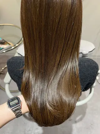 セミロング 美髪✨艶髪✨髪質改善 カラー特化🌙鈴屋和のヘアスタイル