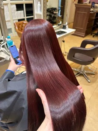 カラー 今中 紗英のヘアスタイル