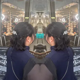 ショート ヘアアレンジ ☻モエカ/ハイトーン アレンジ☻のヘアスタイル