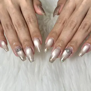 ネイル Azusa🩵 ネイル💅🏻南森町のネイルデザイン