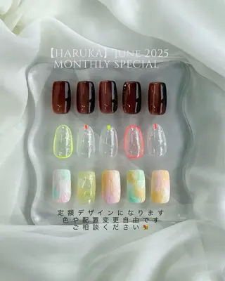 ネイル HARUKA ネイリスト福岡/薬院のネイルデザイン