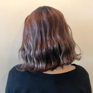 ショート カラー ヘアアレンジ insence所属・ヤノ ユリカ   🥑のヘアスタイル