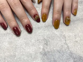 ネイル NINEnami ニュアンスネイルのネイルデザイン