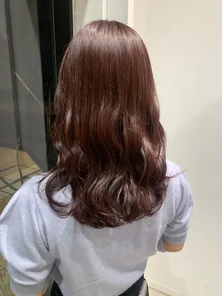 セミロング カラー ヘアアレンジ yuka .のヘアスタイル