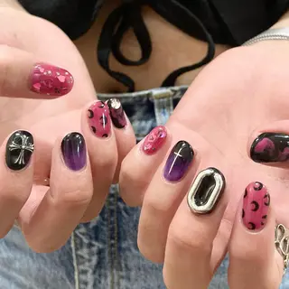 ネイル kana/モード ・グランジ໒꒱のネイルデザイン