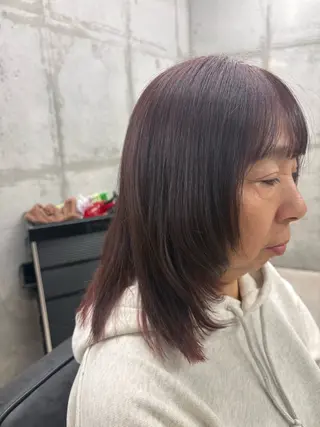 ミディアム 垣内 勇人のヘアスタイル