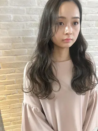 ロング カラー hair salon Ranun髪質改善のヘアスタイル