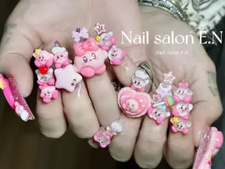 ネイル E.N🦋 長さ出し/持ち込みのネイルデザイン