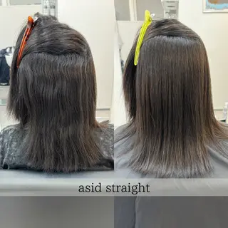 ミディアム 美髪/デザイン / 湯本 哲也のヘアスタイル