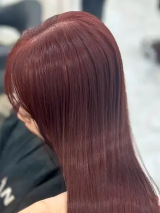 カラー 暖色メンズレディース 🍓優 音のヘアスタイル