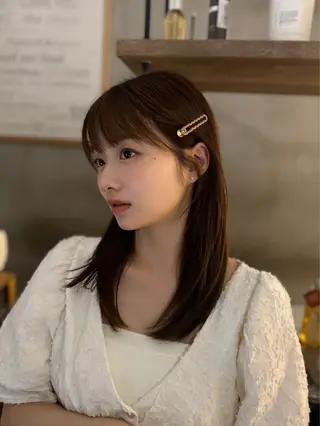 セミロング [似合う小顔カット] 🪽MUNi恵比寿のヘアスタイル