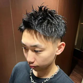 ショート メンズ 餘野 玲渚のヘアスタイル
