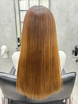 ロング カラー すぐ巻ける縮毛矯正 🍀勝倉　麗のヘアスタイル