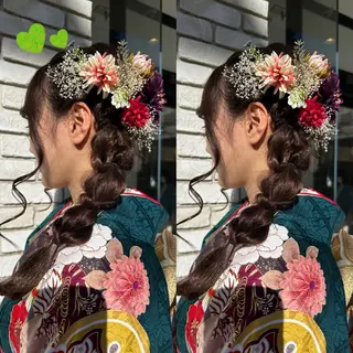 ロング lovis🧸ゆうあ 🧸/透明感カラーのヘアスタイル