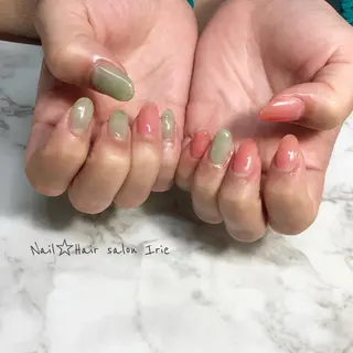 Hair salon Irie所属・與儀 知佳のネイルデザイン