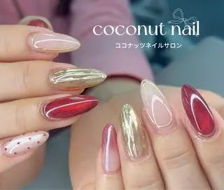 ネイル 神田 ココナッツのネイルデザイン