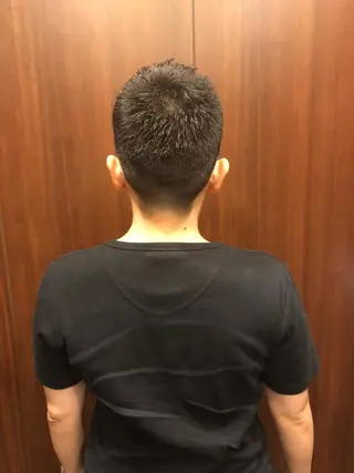 ショート メンズ HIRO GINZA BARBER SHOP 大阪所属・木村 りきのヘアスタイル