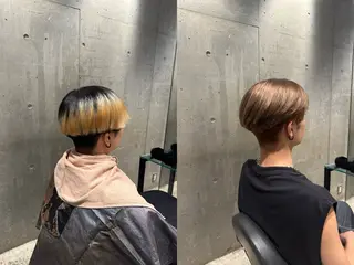 メンズ 縮毛矯正⚡️ 中村璃音のヘアスタイル