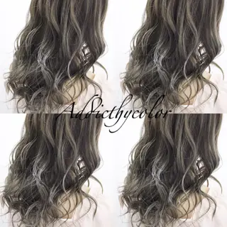 ミディアム hairstudio NOAのヘアスタイル