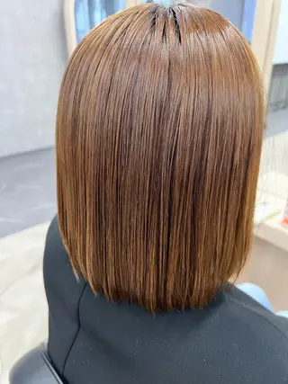 ミディアム カラー よしだ ふみこのヘアスタイル