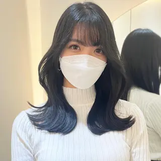ミディアム カラー 🦋韓国系指名No1 店長/圓山 祐也🦋のヘアスタイル