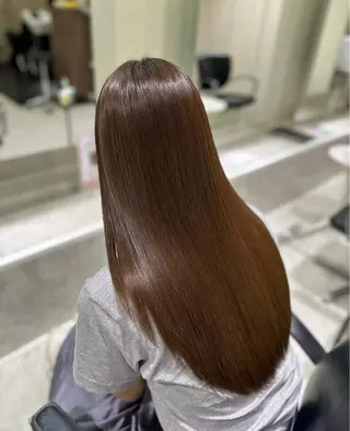 ロング カラー 高須賀 愛琉のヘアスタイル