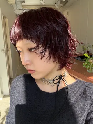 ミディアム tenn 栄店所属・mao/栄/tenn /暖色/ハイトーンのヘアスタイル