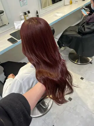 カラー ハイトーン🤍ブロン ド🤍MISAKIのヘアスタイル