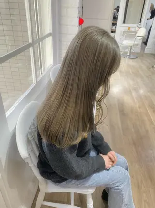 カラー 🌷柔らかクリーミー 🤍kirari🌷のヘアスタイル