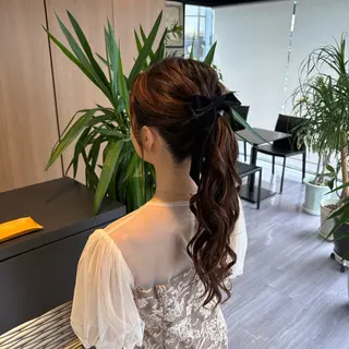 ヘアアレンジ arika マユのヘアスタイル