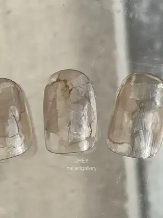 ネイル 【GREY】 TAIRAのネイルデザイン