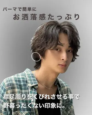 メンズ メンズ専門店🔥 BLUCK 2ndのヘアスタイル