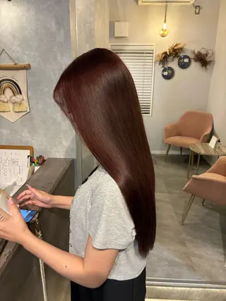 カラー Matsubara asuka  ☪︎のヘアスタイル