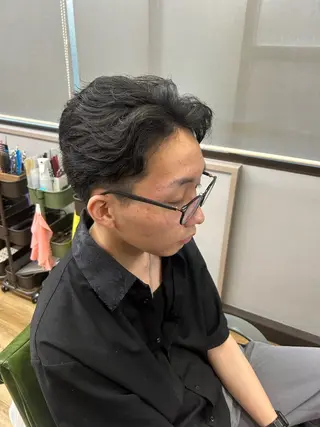 メンズ 城山 歩のヘアスタイル