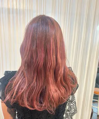 ロング カラー Masaki ブリーチカラーのヘアスタイル