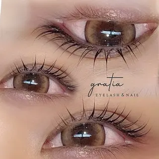 マツエク・マツパ gratia eyelash&nail所属・gratia みきのマツエク・マツパデザイン