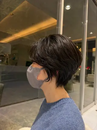 ショート 佐々木 麻衣のヘアスタイル